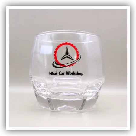 Ly thủy tinh, cốc thủy tinh in logo số lượng lớn [GIÁ TỐT NHẤT]