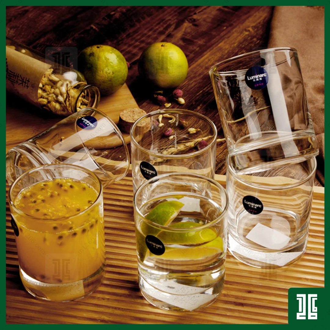 Bộ 6 cốc (ly) thủy tinh Luminarc Islande 200ml – 19122 | Hàng chính hãng