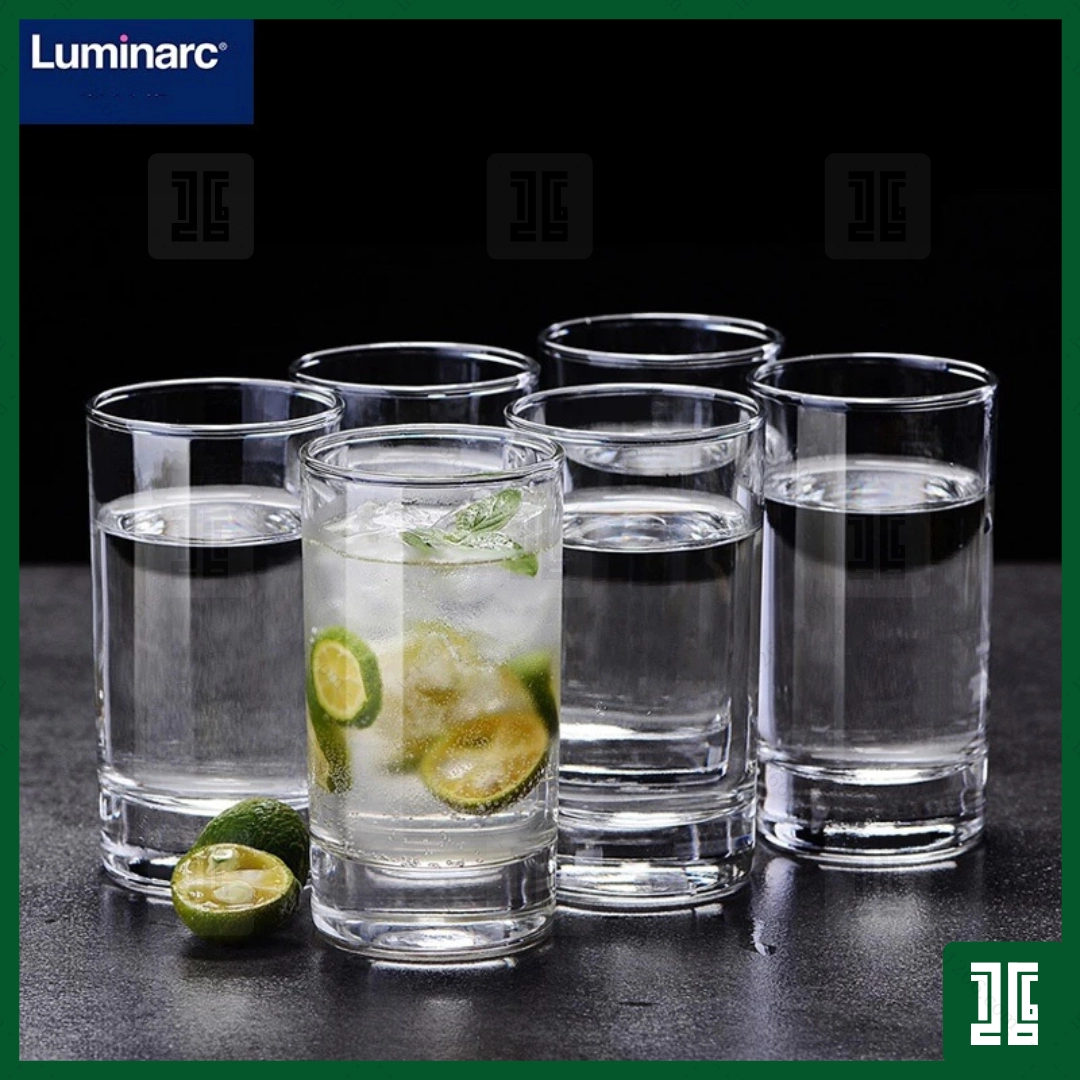 Bộ 6 cốc (ly) thủy tinh Luminarc Islande 150ml – 12829/E5878 | Hàng chính hãng, thủy tinh cao cấp