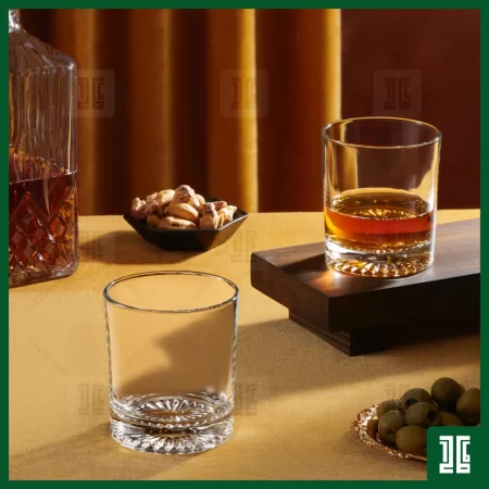 Bộ 12 cốc rượu đáy nhọn thủy tinh cao cấp LOTUS GLASS VTC06T chén rượu 30ml