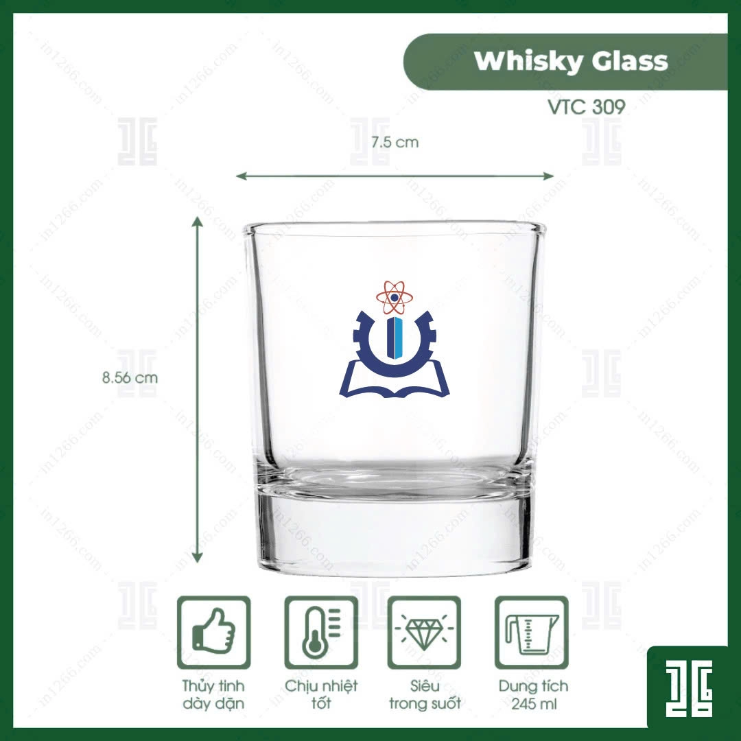 Bộ 12 cốc rượu đáy nhọn thủy tinh cao cấp LOTUS GLASS VTC06T chén rượu 30ml