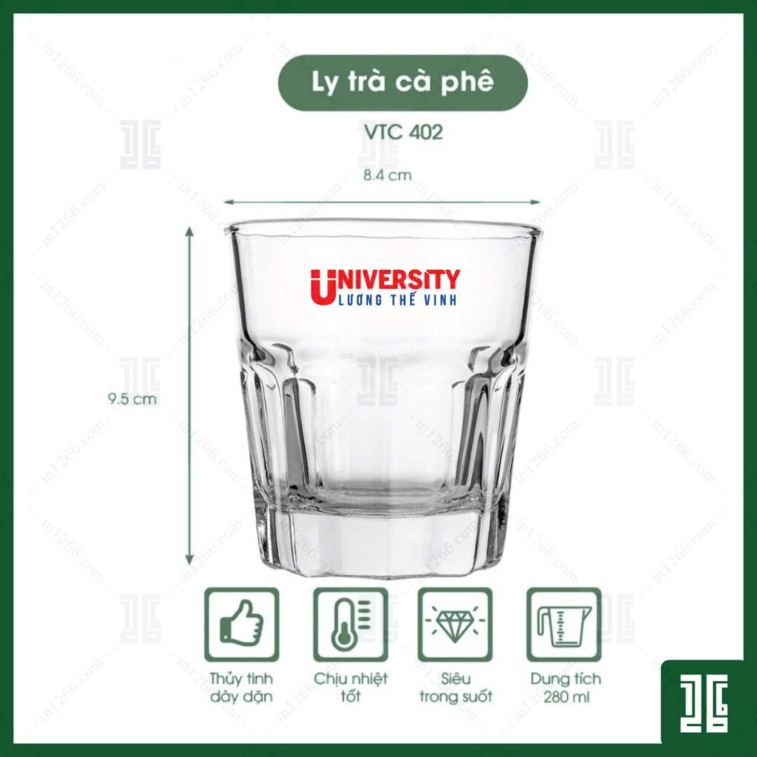 Bộ 12 cốc rượu đáy nhọn thủy tinh cao cấp LOTUS GLASS VTC06T chén rượu 30ml