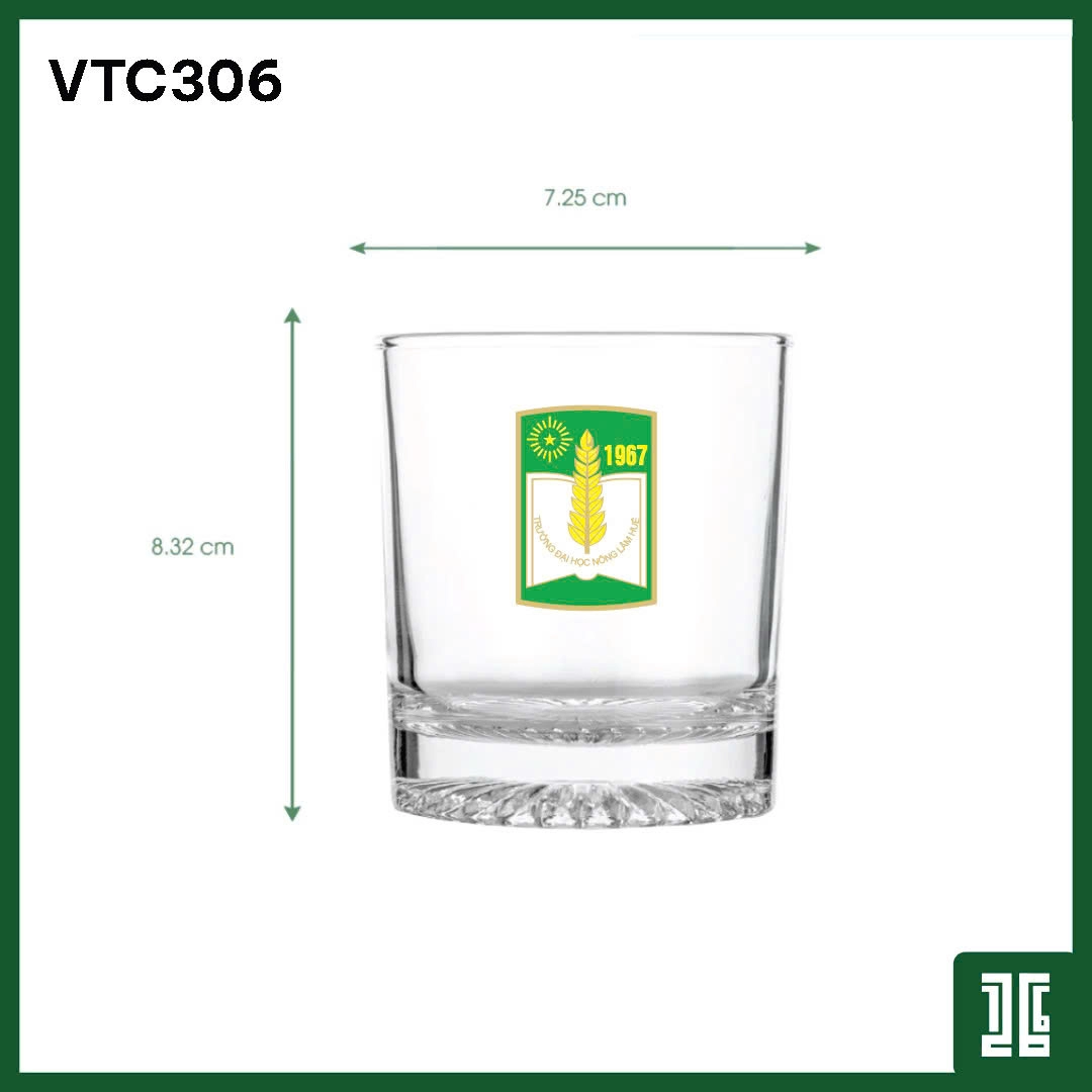Bộ 12 cốc rượu đáy nhọn thủy tinh cao cấp LOTUS GLASS VTC06T chén rượu 30ml