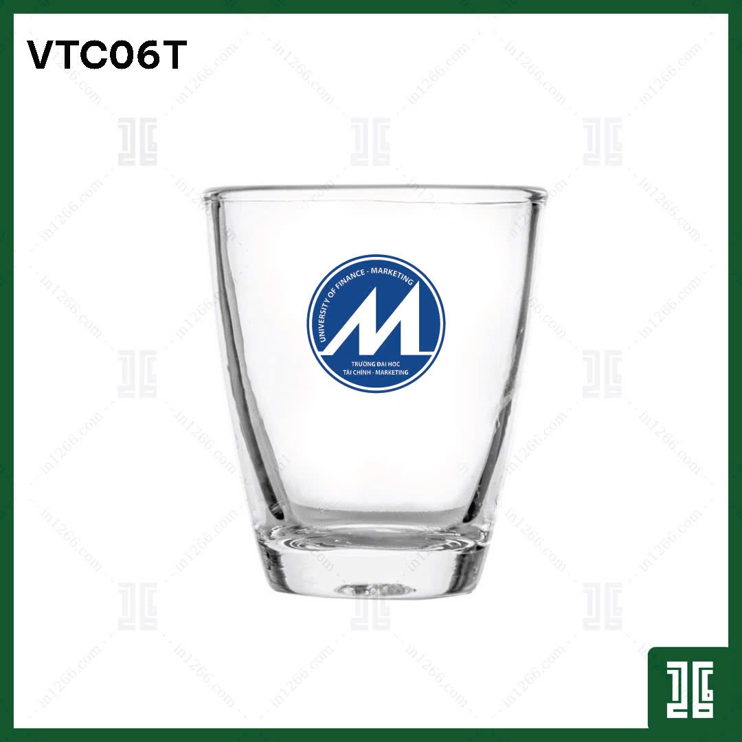 Bộ 12 cốc rượu đáy nhọn thủy tinh cao cấp LOTUS GLASS VTC06T chén rượu 30ml